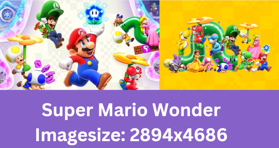 Super Mario Wonder Imagesize: 2894×4686 – Unlocking the Visual Brilliance