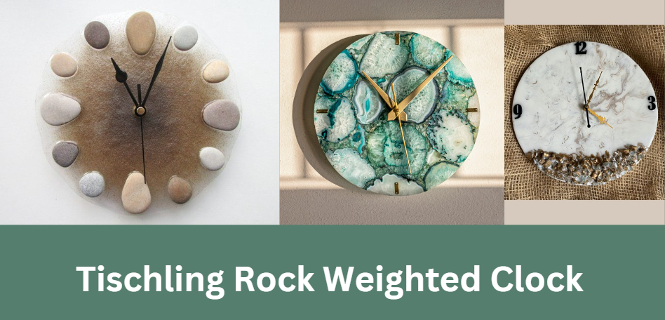 Tischling Rock Weighted Clock: A Timeless Blend of Functionality and Elegance