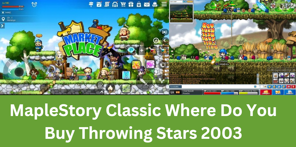 MapleStory Classic Where Do You Buy Throwing Stars 2003
