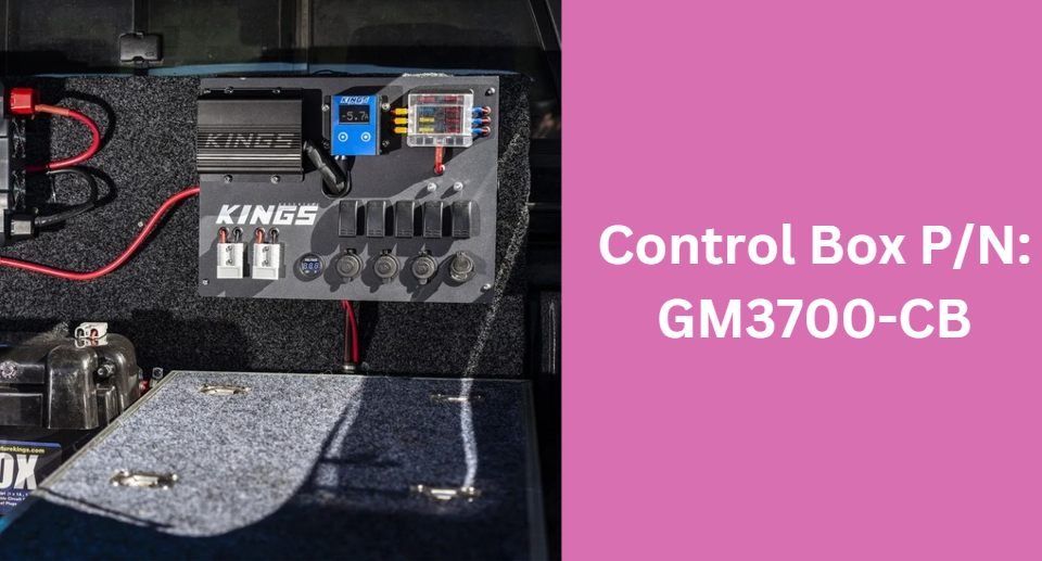 Control Box P/N: GM3700-CB