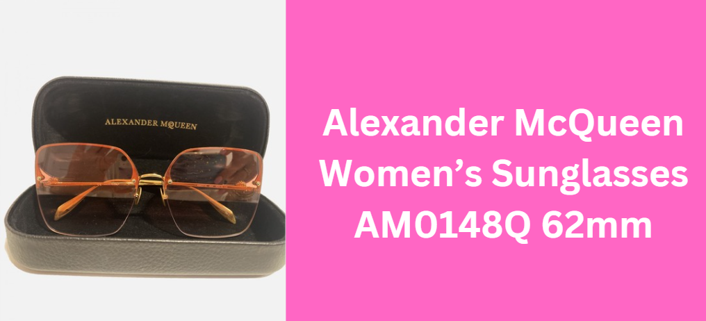 Alexander McQueen Women’s Sunglasses AM0148Q 62mm