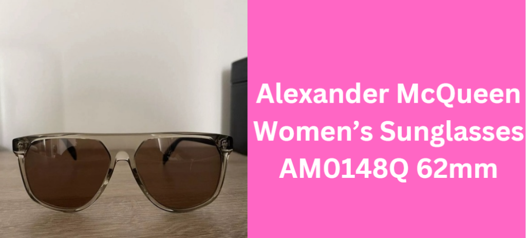 Alexander McQueen Women’s Sunglasses AM0148Q 62mm