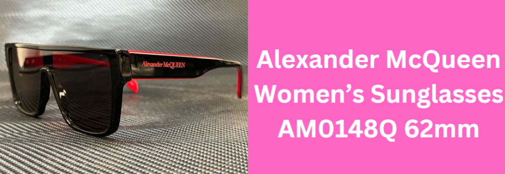 Alexander McQueen Women’s Sunglasses AM0148Q 62mm