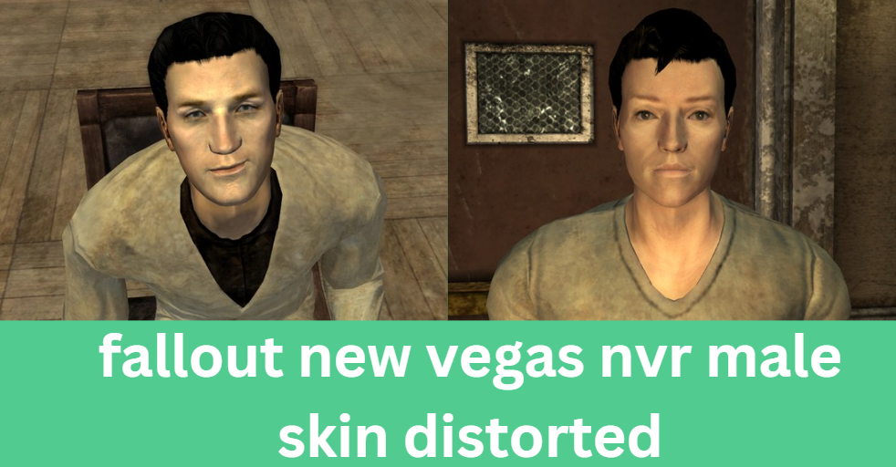 Fallout New Vegas NVR Male Skin Distorted