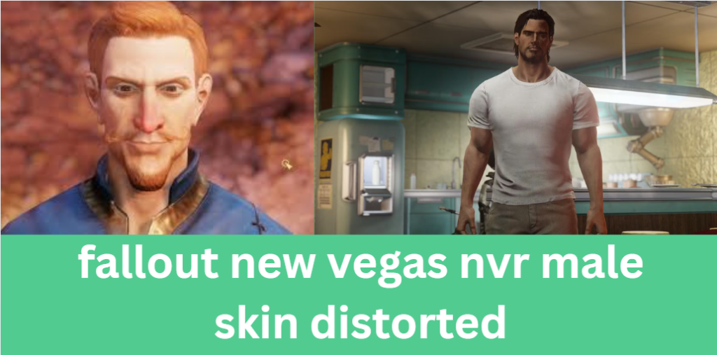 Fallout New Vegas NVR Male Skin Distorted