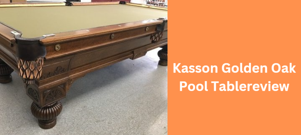 Kasson Golden Oak Pool Tablereview