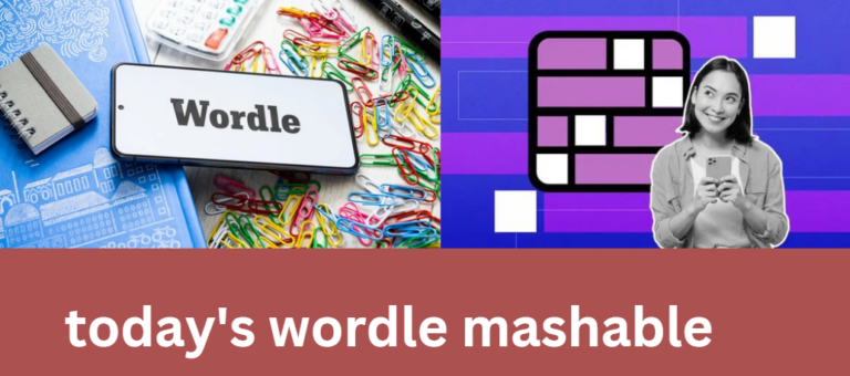 today's wordle mashable