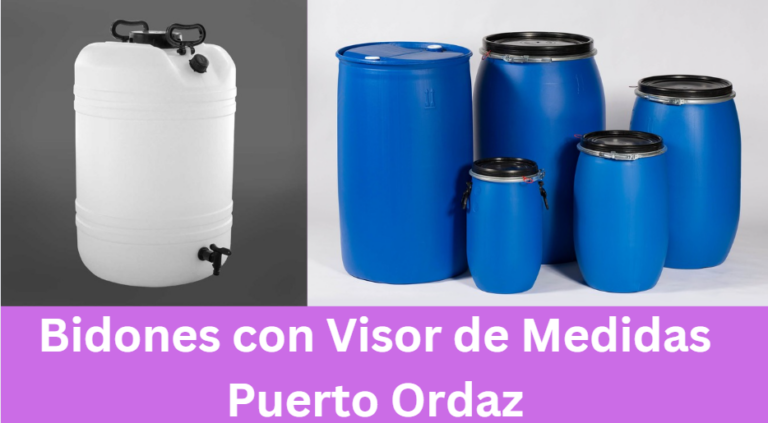 Bidones con Visor de Medidas Puerto Ordaz