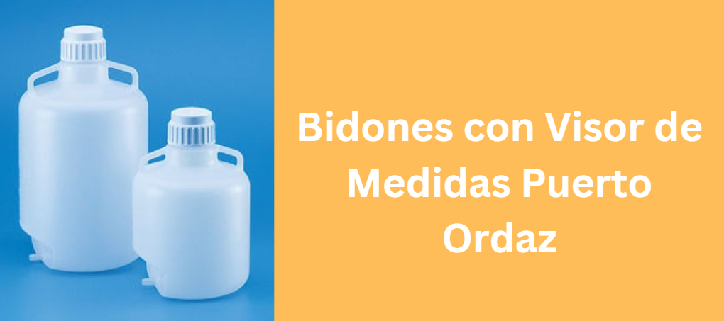 Bidones con Visor de Medidas Puerto Ordaz